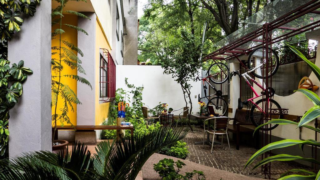 Chalet Del Carmen, Coyoacan Kota Meksiko Bagian luar foto